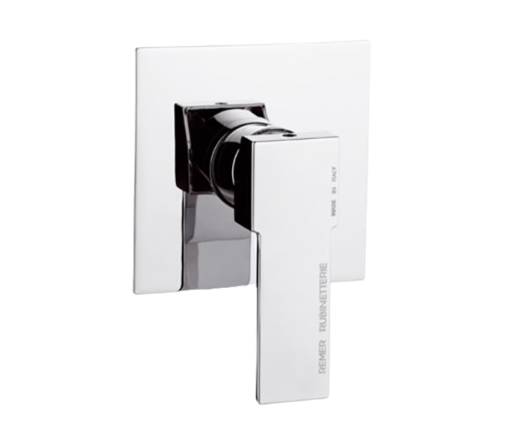 Плитка Remer Qubika Смеситель для душа QUBIKA хром встраиваемый  поверхность глянец
