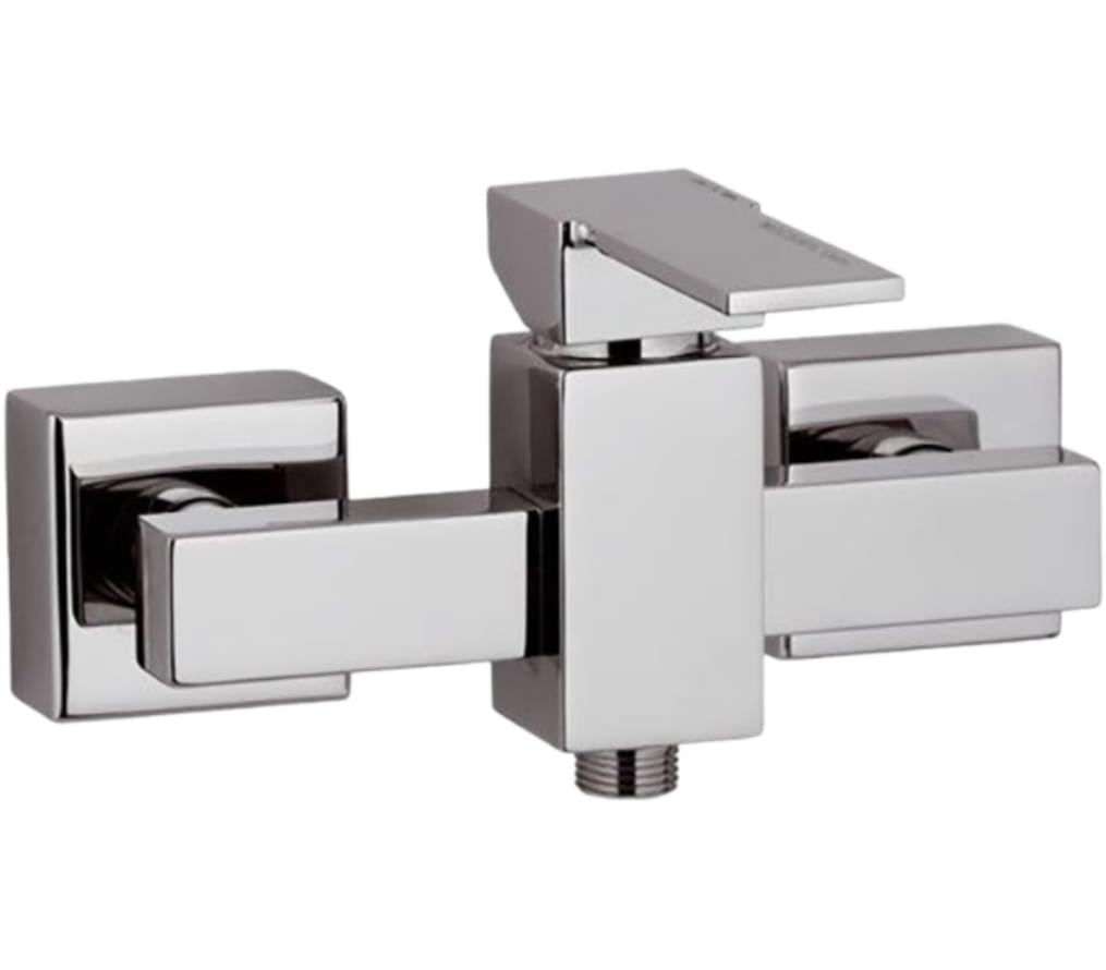 Плитка Remer Qubika Смеситель для душа настенный QUBIKA хром  поверхность глянец