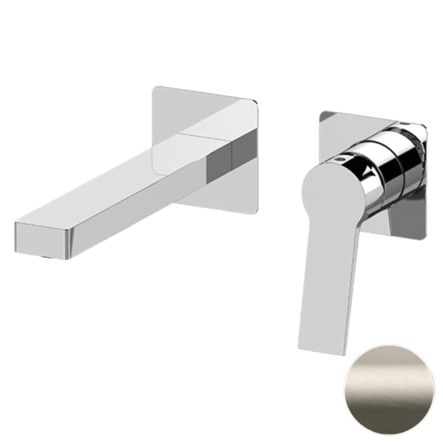 Плитка Remer Slash&Dot Встраиваемый смеситель для раковины SLASH&DOT сталь  поверхность матовая