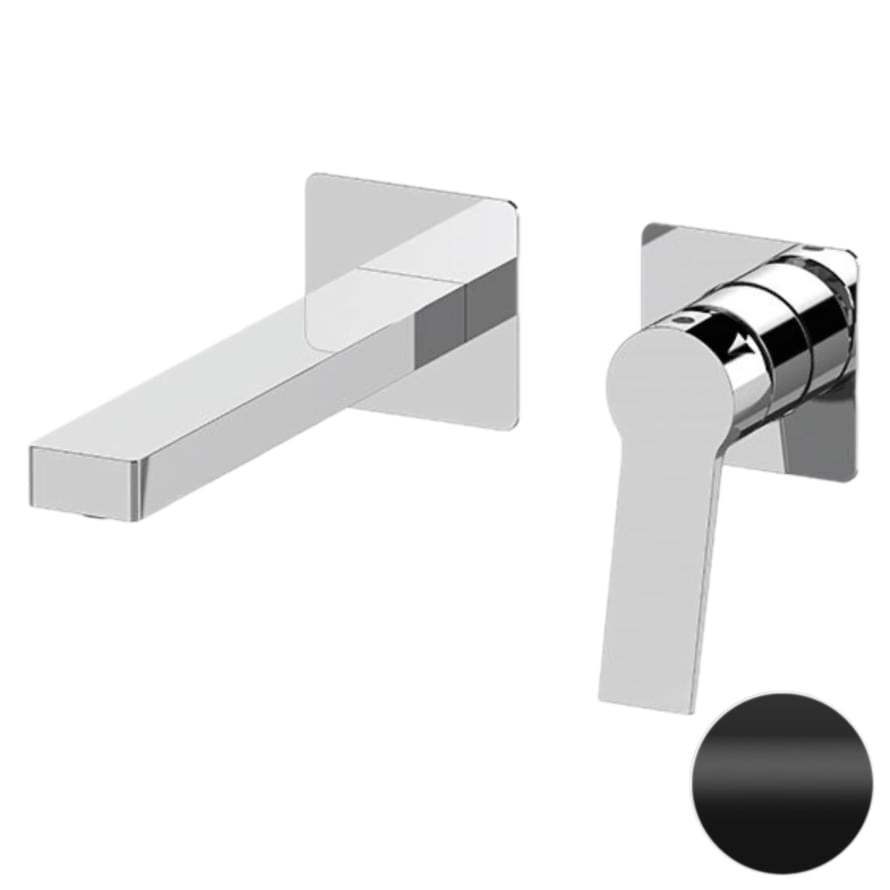 Плитка Remer Slash&Dot Встраиваемый смеситель для раковины SLASH&DOT черный матовый  поверхность матовая