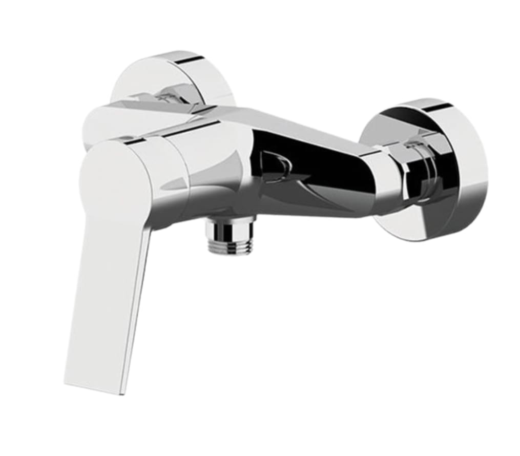 Плитка Remer Slash&Dot Настенный смеситель для душа SLASH&DOT хром  поверхность глянец