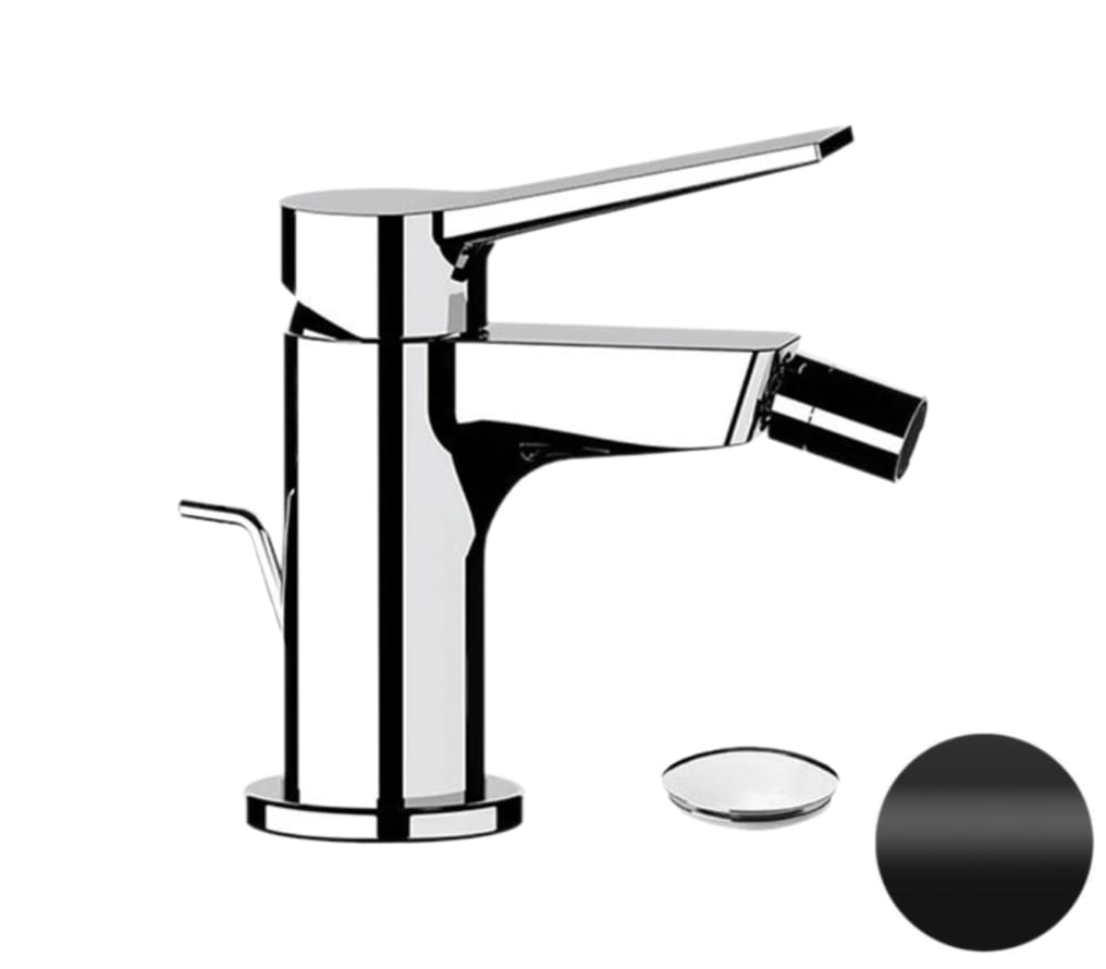 Плитка Remer Slash&Dot Смеситель для биде SLASH&DOT черный матовый  поверхность матовая