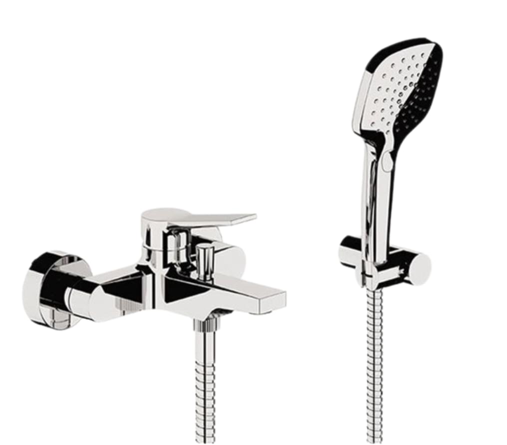 Плитка Remer Slash&Dot Смеситель для ванны SLASH&DOT хром  поверхность глянец