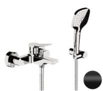 Плитка Remer Slash&Dot Смеситель для ванны SLASH&DOT черный матовый поверхность матовая