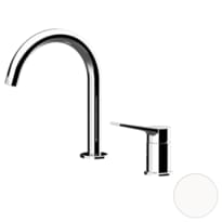 Плитка Remer Slash&Dot Смеситель для раковины SLASH&DOT белый матовый поверхность матовая