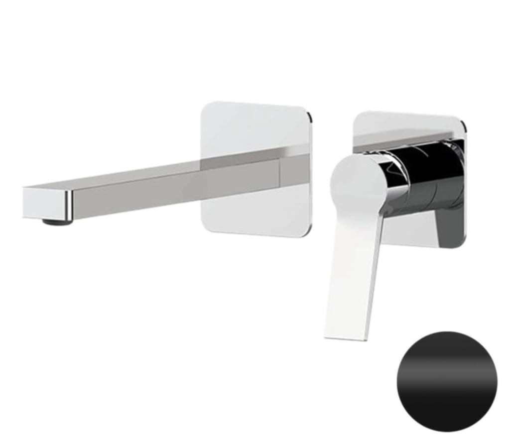 Плитка Remer Slash&Dot Смеситель для раковины SLASH&DOT встраиваемый черный матовый  поверхность матовая