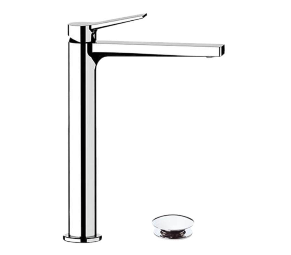 Плитка Remer Slash&Dot Смеситель для раковины высокий SLASH&DOT хром  поверхность глянец