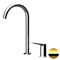 Плитка Remer Slash&Dot Смеситель округлый для раковины SLASH&DOT золото глянцевое поверхность глянец