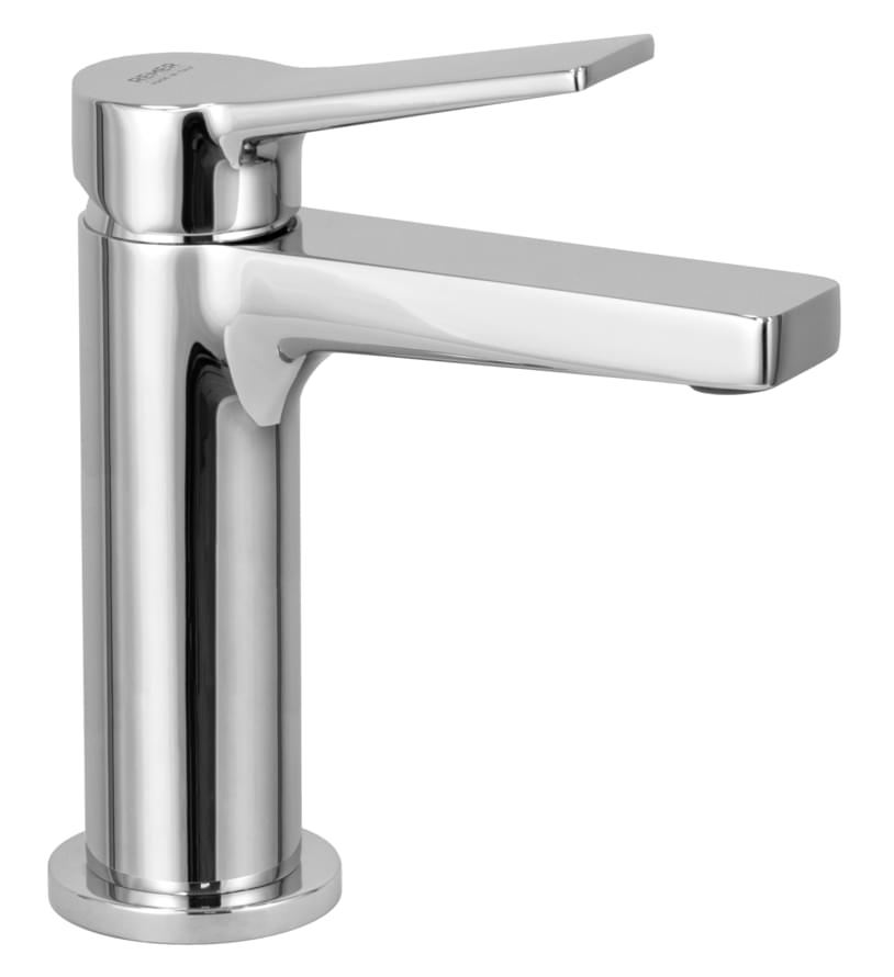 Плитка Remer Slash&Dot Смеситель округлый для раковины SLASH&DOT хром  поверхность глянец