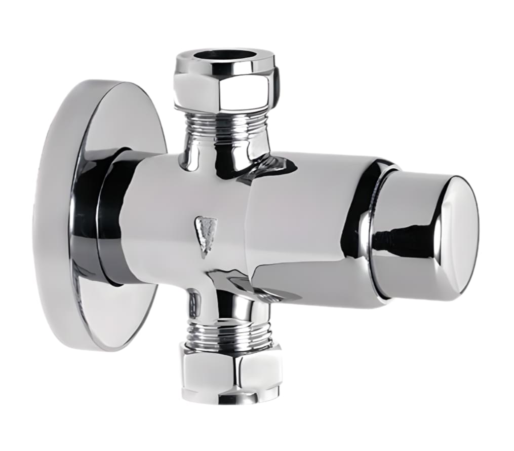 Плитка Remer Tempor Округлый кран порционный TEMPOR для душа хром  поверхность глянец