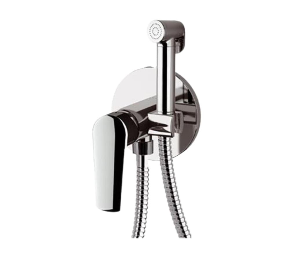 Плитка Remer Vanity Гигиенический душ со смесителем VANITY хром  поверхность глянец