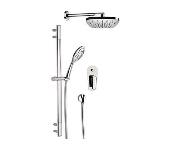 Плитка Remer Vanity Комплект: Душевая система округлая VANITY хром  поверхность глянец