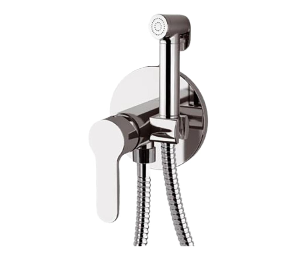 Плитка Remer Winner Гигиенический душ округлый со смесителем WINNER хром  поверхность глянец