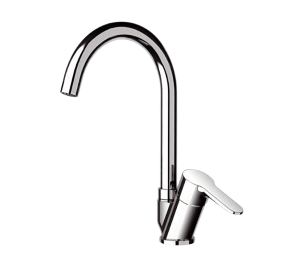 Плитка Remer Winner Смеситель для кухни WINNER хром с-образный  поверхность глянец