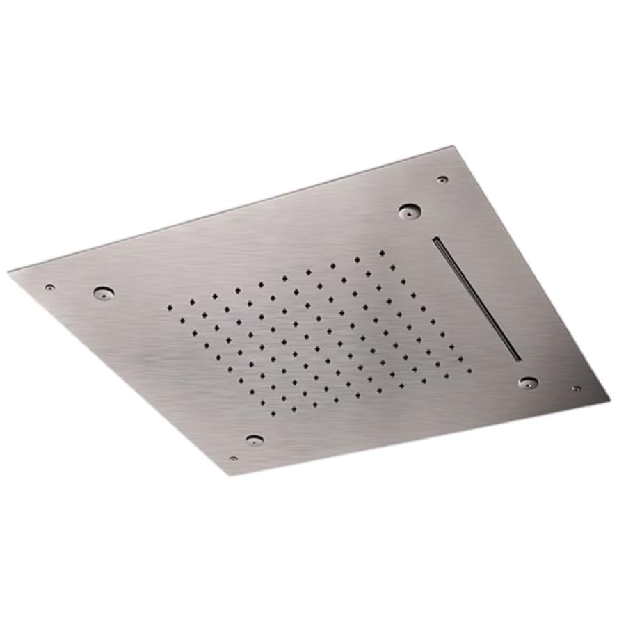 Плитка Remer X Style Inox Верхний душ X STYLE INOX потолочный 50 см  поверхность матовая