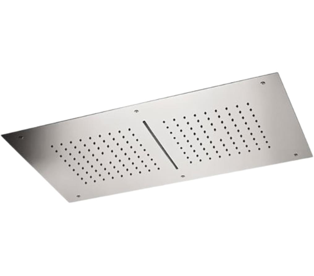 Плитка Remer X Style Inox Верхний душ X STYLE INOX потолочный 70 на 40 см  поверхность матовая