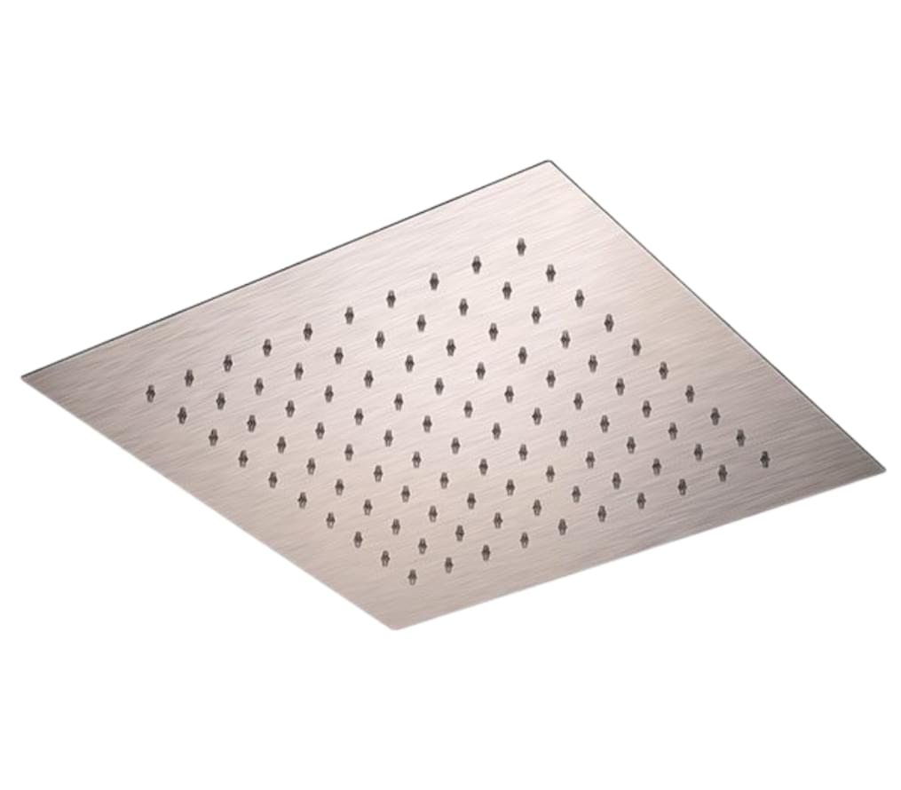Плитка Remer X Style Inox Верхний душ потолочный 34 см X STYLE INOX нержавеющая  поверхность матовая