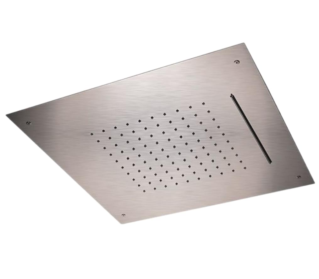 Плитка Remer X Style Inox Верхний душ потолочный X STYLE INOX 50 см  поверхность матовая