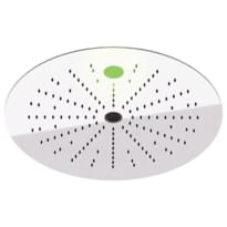 Плитка Remer X Style Inox Верхний душ потолочный X STYLE INOX с подсветкой 44 см поверхность матовая