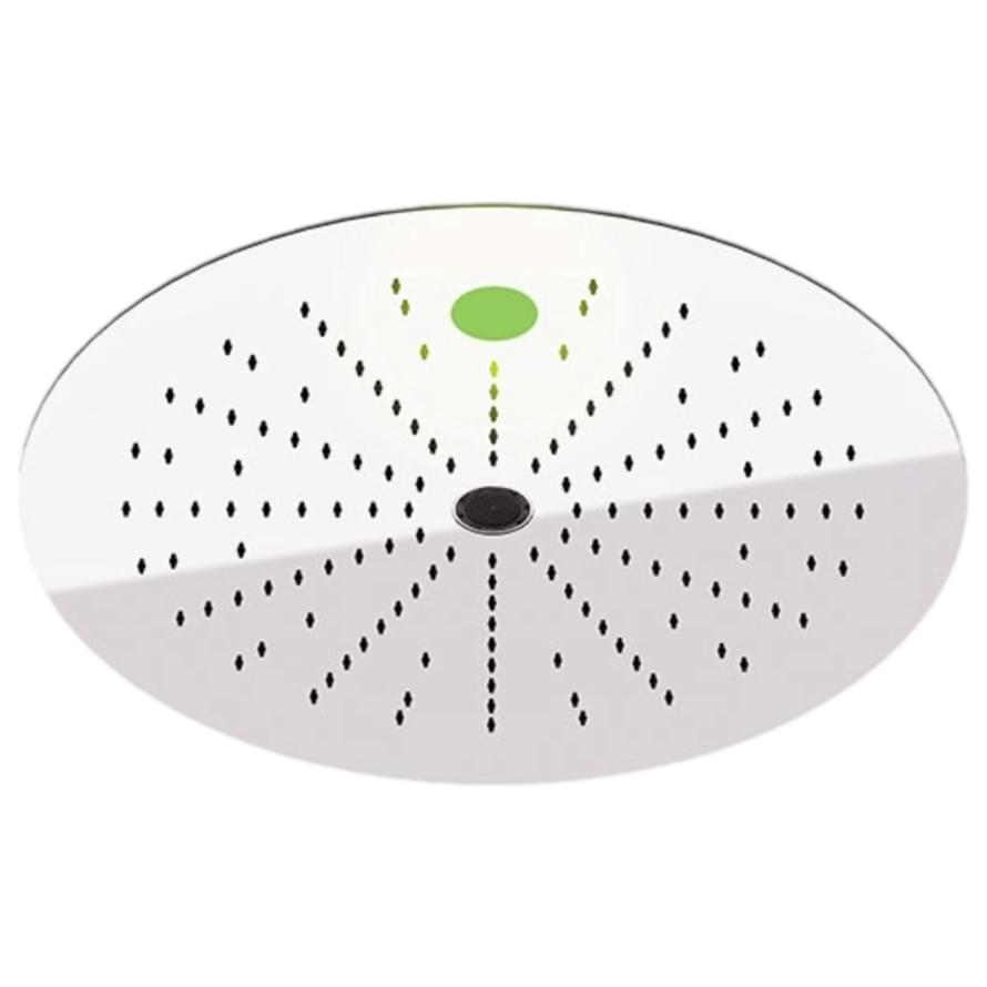 Плитка Remer X Style Inox Верхний душ потолочный X STYLE INOX с подсветкой 44 см  поверхность матовая