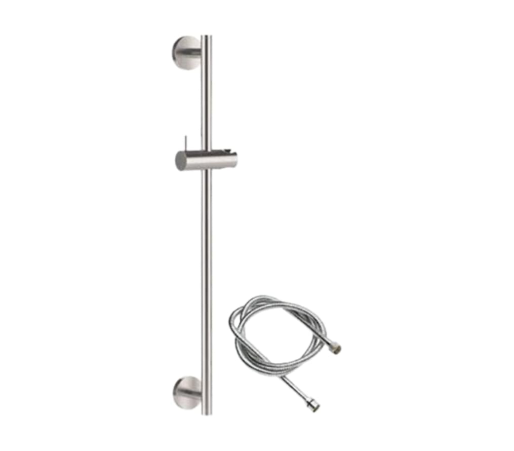 Плитка Remer X Style Inox Душевая стойка см с шлангом X STYLE INOX нержавеющая сталь  поверхность матовая