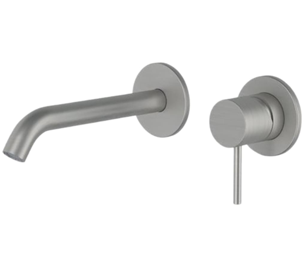 Плитка Remer X Style Inox Смеситель для раковины встраиваемый X STYLE INOX нержавеющая сталь  поверхность матовая