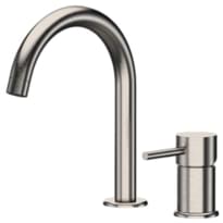 Плитка Remer X Style Inox Смеситель для раковины с-образный X STYLE INOX нержавеющая сталь поверхность матовая