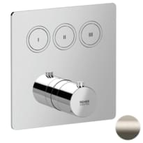 Плитка Remer X Style Встраиваемый смеситель термостатический для душа X STYLE сталь поверхность матовая