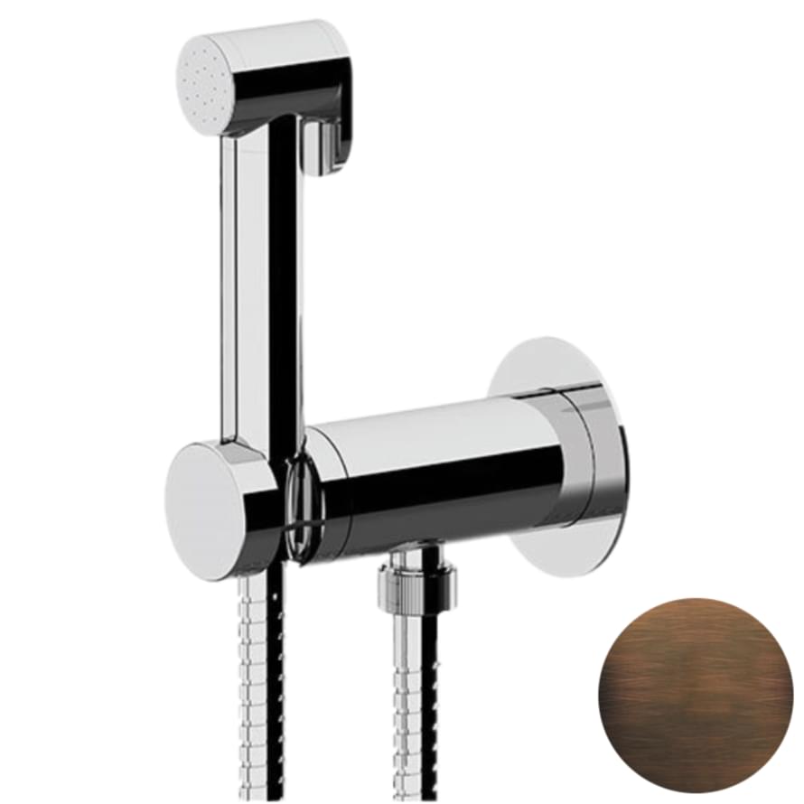 Плитка Remer X Style Гигиенический душ со смесителем X STYLE бронза масляная  поверхность матовая