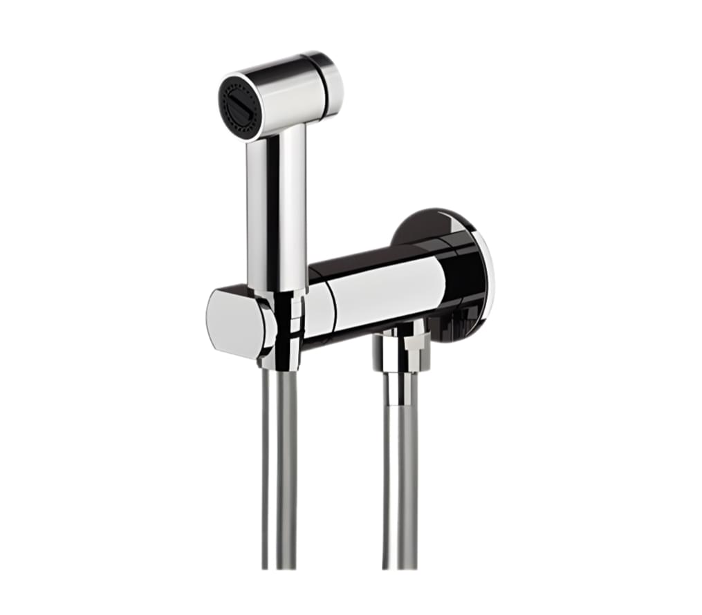 Плитка Remer X Style Гигиенический душ со смесителем X STYLE хром округлый  поверхность глянец