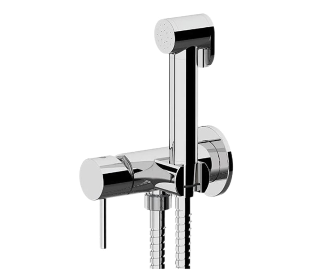 Плитка Remer X Style Гигиенический душ со смесителем X STYLE хром  поверхность глянец