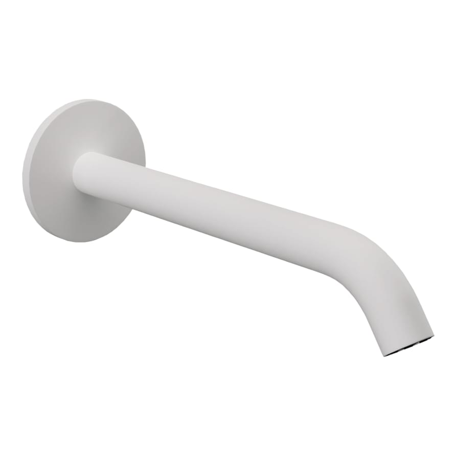 Плитка Remer X Style Излив настенный 19 см X STYLE белый матовый  поверхность матовая