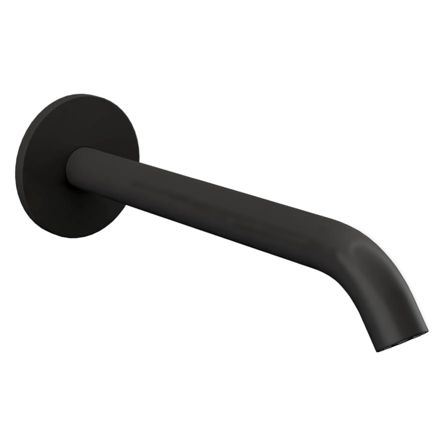 Плитка Remer X Style Излив настенный 19 см X STYLE черный матовый  поверхность матовая