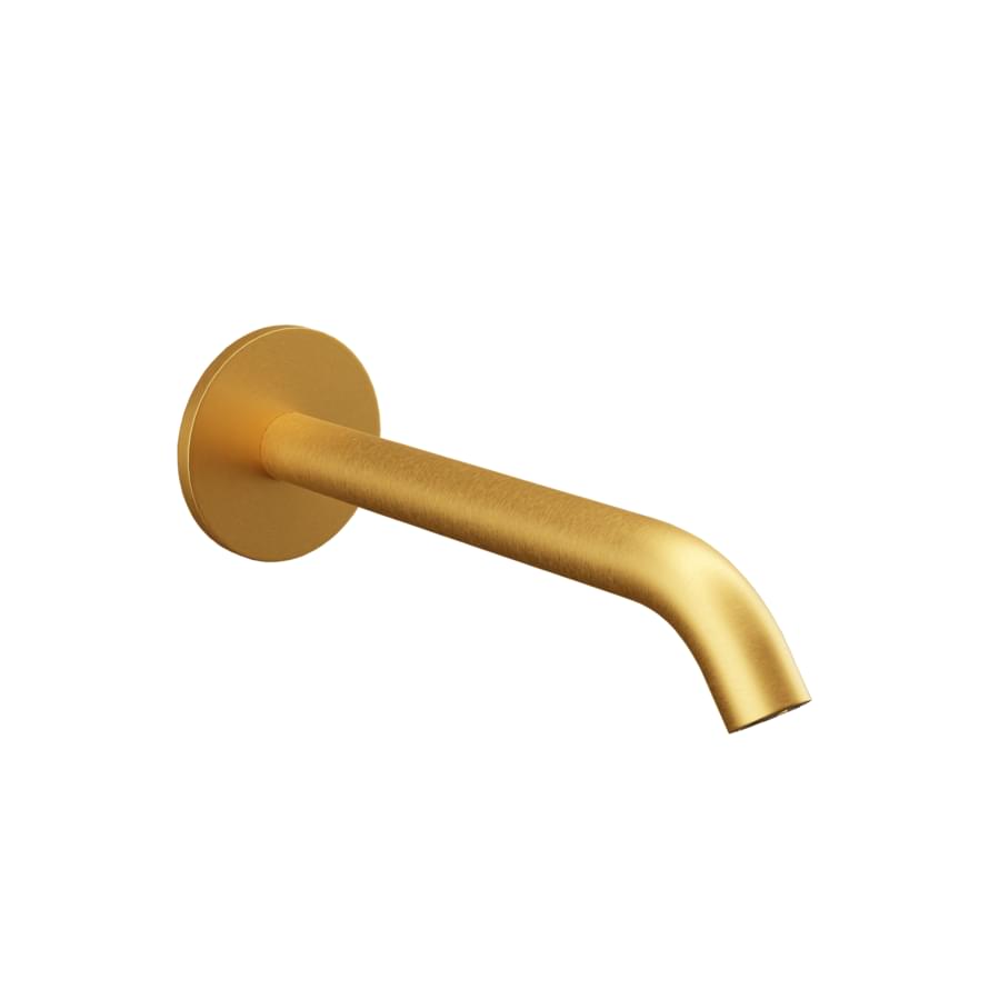 Плитка Remer X Style Излив настенный X STYLE отражатель 60 мм золото брашированное  поверхность брашированная