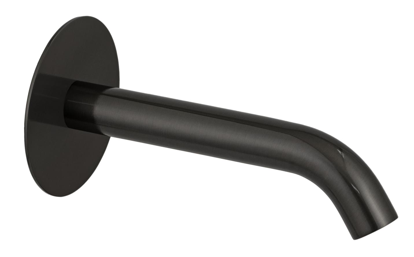 Плитка Remer X Style Излив настенный X STYLE отражатель 90 мм черный брашированный  поверхность брашированная