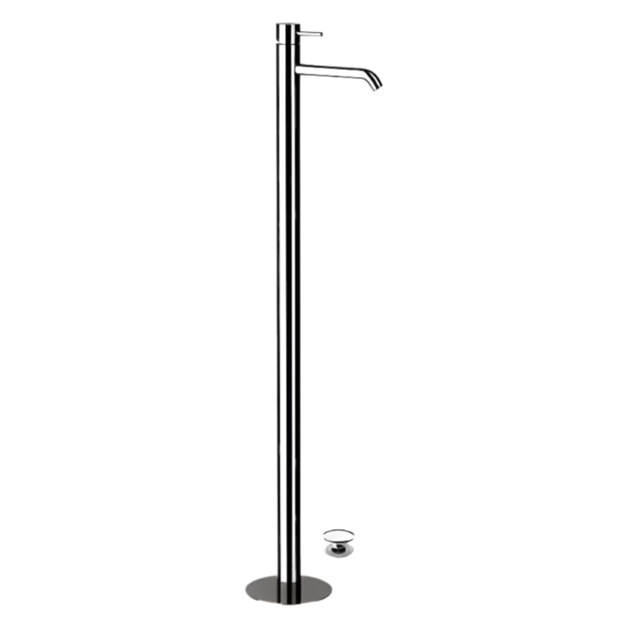 Плитка Remer X Style Напольный смеситель для раковины X STYLE хром  поверхность глянец