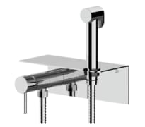 Плитка Remer X Style Округлый гигиенический душ со смесителем X STYLE хром поверхность глянец