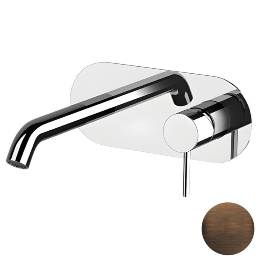 Плитка Remer X Style Смеситель встраиваемый для раковины X STYLE бронза масляная  поверхность матовая