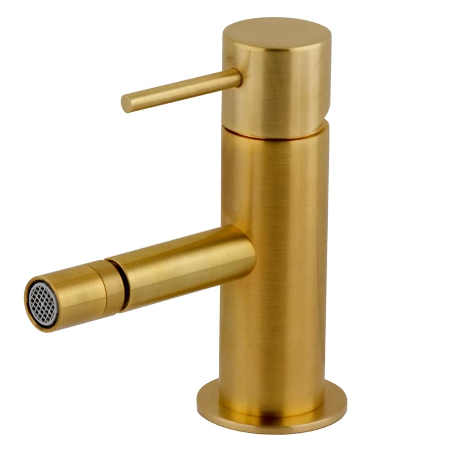 Плитка Remer X Style Смеситель для биде X STYLE золото брашированное  поверхность брашированная