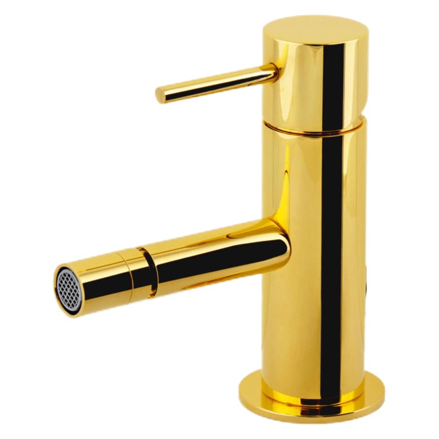 Плитка Remer X Style Смеситель для биде X STYLE золото глянцевое округлый  поверхность глянец