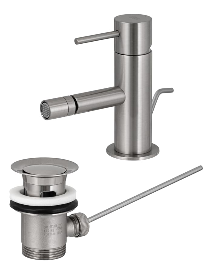 Плитка Remer X Style Смеситель для биде X STYLE никель брашированный  поверхность брашированная