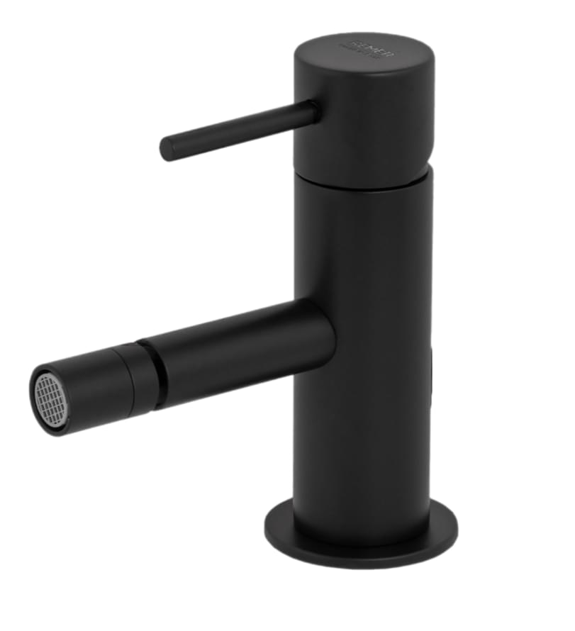 Плитка Remer X Style Смеситель для биде г-образный X STYLE черный матовый  поверхность матовая