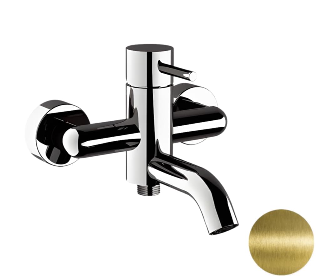 Плитка Remer X Style Смеситель для ванны X STYLE состаренная латунь  поверхность брашированная