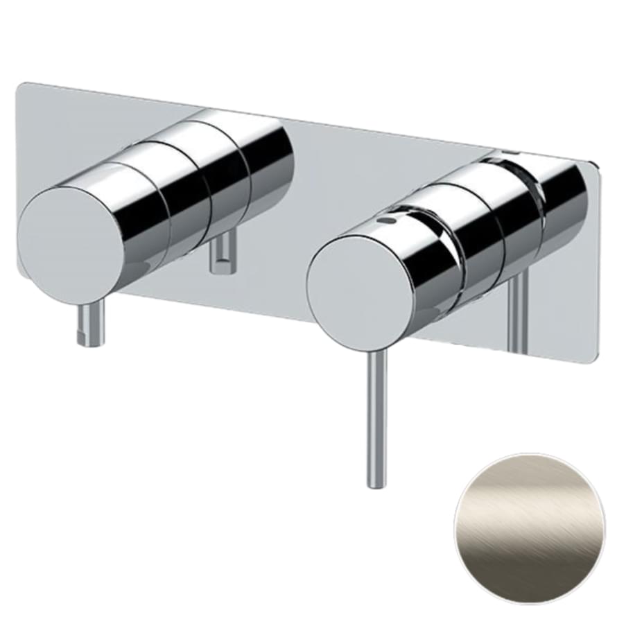 Плитка Remer X Style Смеситель для душа X STYLE встраиваемый сталь  поверхность матовая