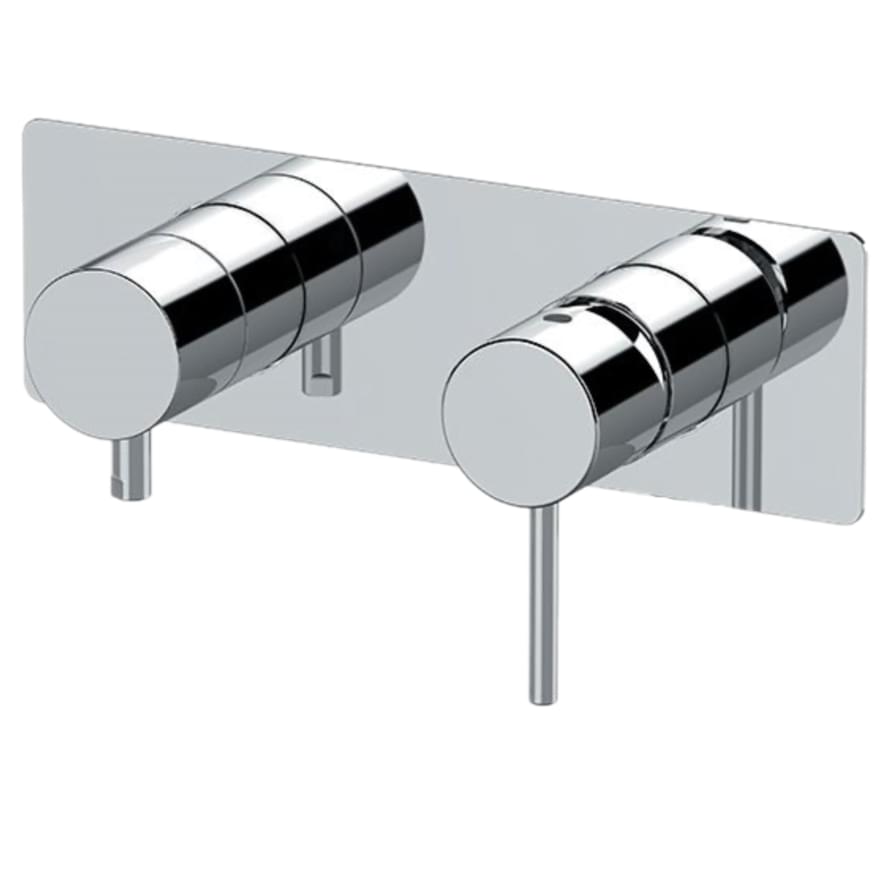 Плитка Remer X Style Смеситель для душа X STYLE квадратный хром  поверхность глянец