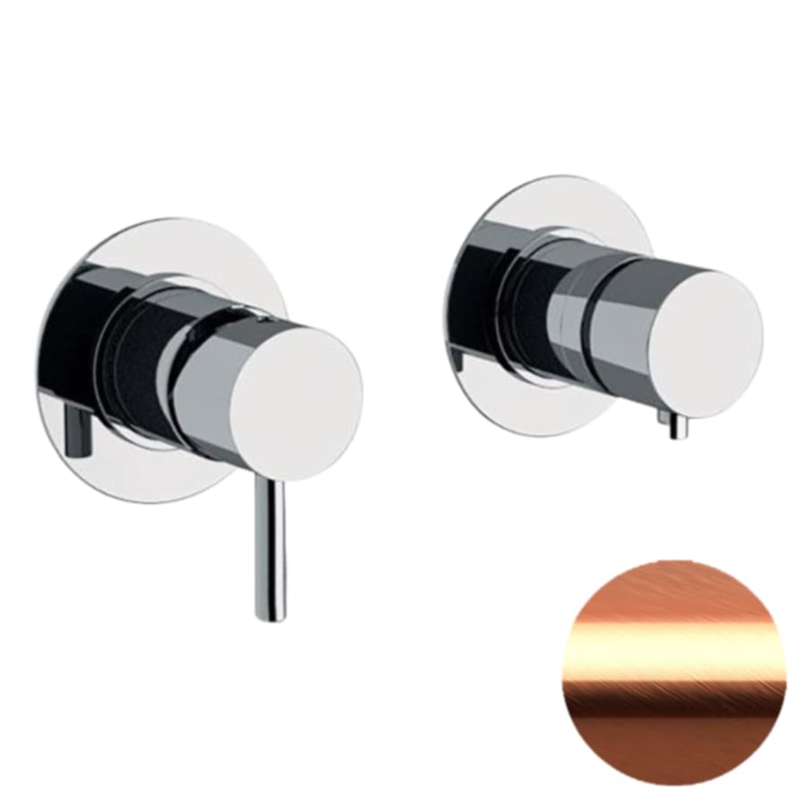 Плитка Remer X Style Смеситель для душа X STYLE медь брашированная  поверхность брашированная