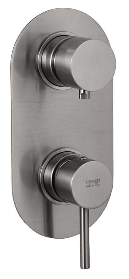 Плитка Remer X Style Смеситель для душа X STYLE никель брашированный  поверхность брашированная
