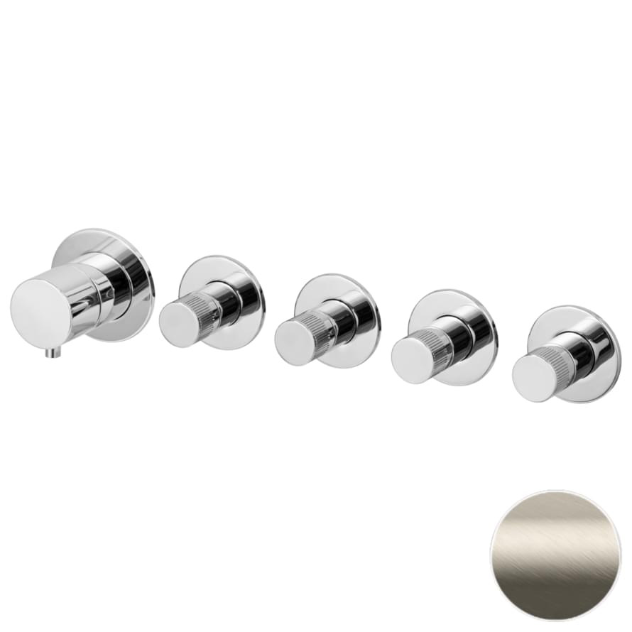 Плитка Remer X Style Смеситель для душа X STYLE сталь округлый  поверхность матовая