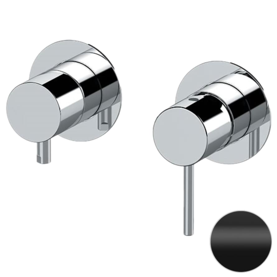 Плитка Remer X Style Смеситель для душа X STYLE черный матовый встраиваемый  поверхность матовая