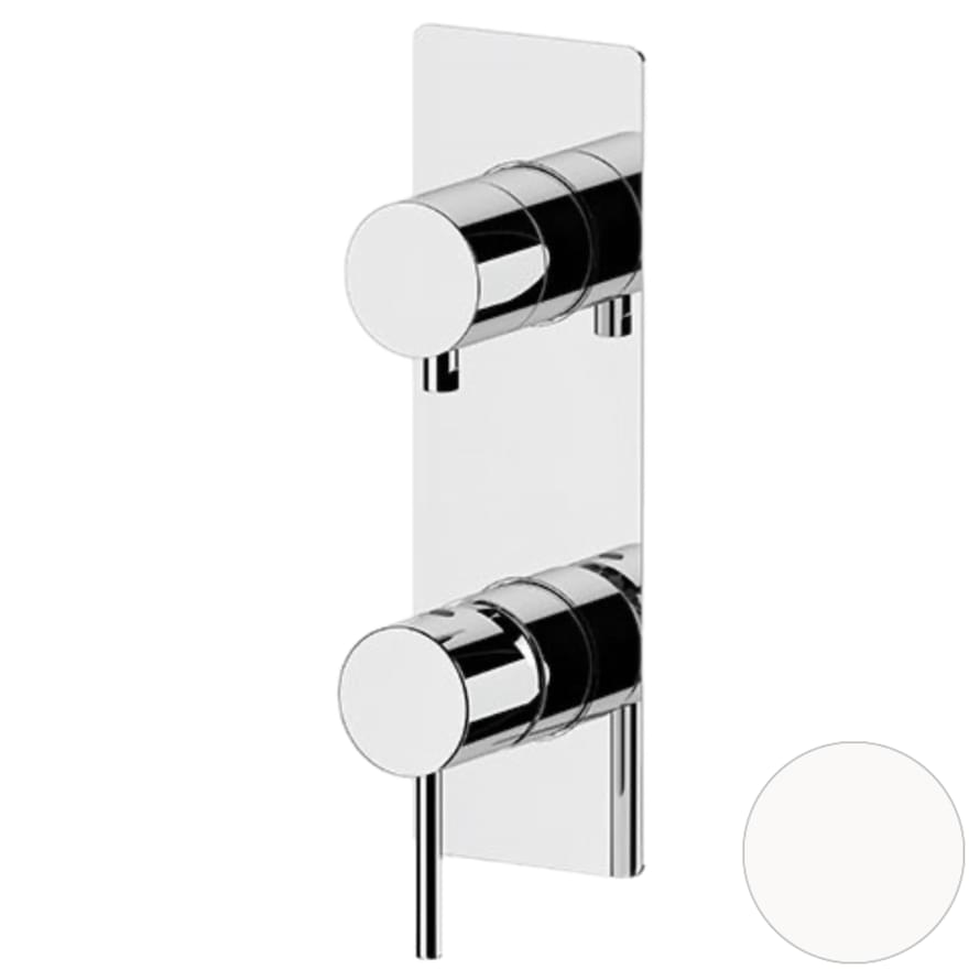 Плитка Remer X Style Смеситель для душа квадратный X STYLE белый матовый  поверхность матовая